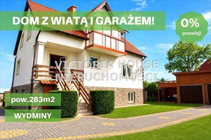 Zapraszam do obejrzenia domu 283 m² z garażem i kominkiem! dom Wydminy