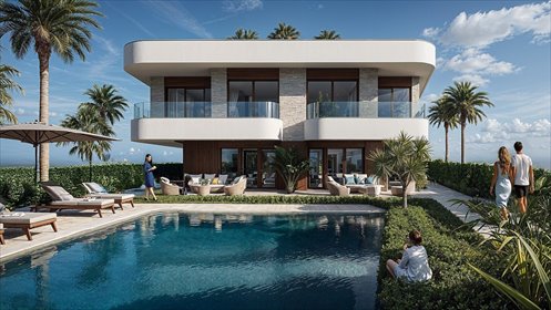 Nowoczesne mieszkanie z basenem w Güzelbahçe mieszkanie Kahramandere, Kahramandere, Güzelbahçe, Izmir