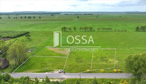 działka na sprzedaż 1180m2 działka Charbrowo