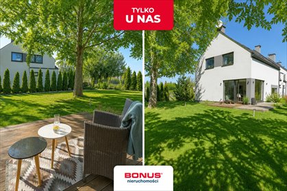 Nowoczesny dom energooszczędny 170 m² z dużą działką i prywatnością dom Łomianki Dolne, Łużycka