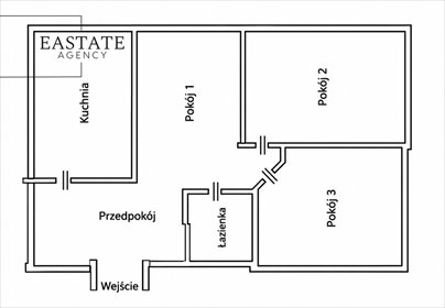 Na sprzedaż 3-pokojowe mieszkanie 48 m² z balkonem w Warszawie mieszkanie Warszawa, Targówek, św. Hieronima