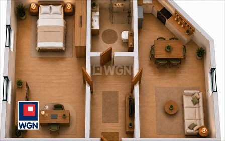 Dwupokojowe mieszkanie w centrum Siemianowic z potencjałem mieszkanie Siemianowice Śląskie, Centrum, Jana Pawła II