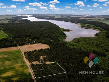 Malownicza działka z warunkami zabudowy, 9009 m2 działka Naguszewo