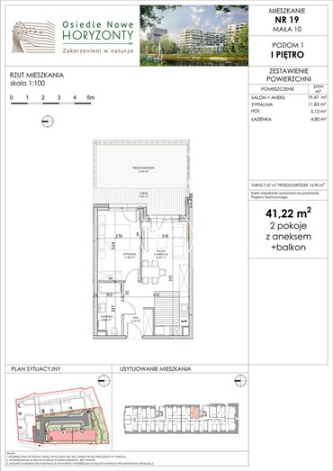 mieszkanie na sprzedaż 41m2 mieszkanie Bydgoszcz, Fordońska