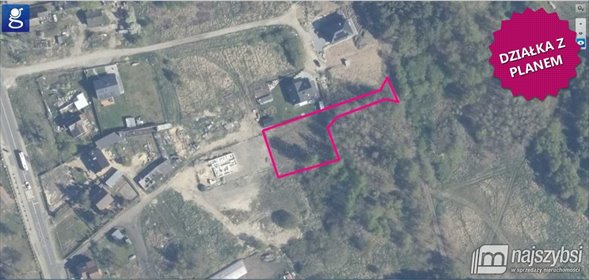 działka na sprzedaż 1477m2 działka Świnoujście, Przytór