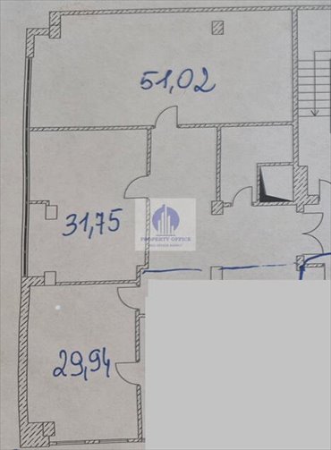 Wynajmę przestronny lokal biurowy 113 m² w Warszawie lokal użytkowy Warszawa, Śródmieście, al. Jana Pawła II