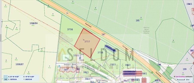 działka na sprzedaż 2946m2 działka Chojnów