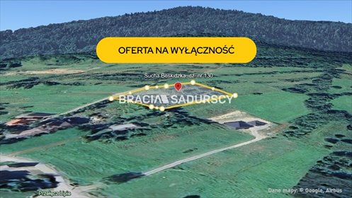 Sprzedam działkę budowlaną 39 arów z widokiem na Babia Górę działka Sucha Beskidzka