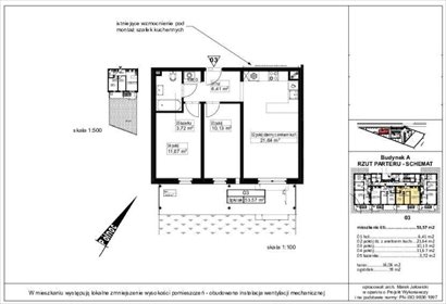 mieszkanie na sprzedaż 54m2 mieszkanie Warszawa, Białołęka, Tarchomin, Warszawa