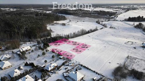 działka na sprzedaż 1003m2 działka Różnowo