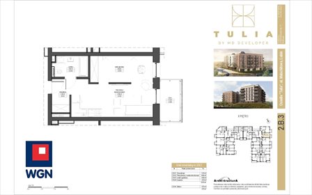 mieszkanie na sprzedaż 34m2 mieszkanie Lubin, Malachitowa