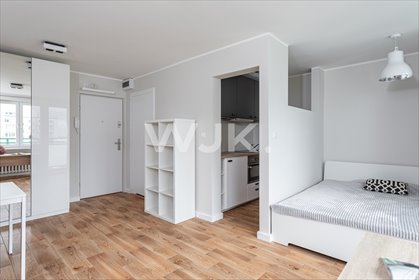 Polecam studio 28 m² z balkonem, odświeżone, blisko metra mieszkanie Warszawa, Mokotów, Stefana Batorego