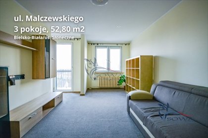 mieszkanie na sprzedaż 53m2 mieszkanie Bielsko-Biała, Osiedle Słoneczne