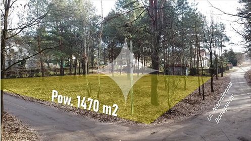 działka na sprzedaż 1470m2 działka Warszawa, Wawer, Napoleona Bonaparte