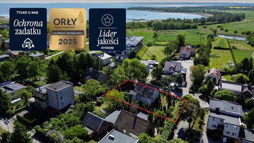 działka na sprzedaż 909m2 działka Kąty Rybackie, Kasztanowa