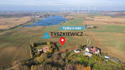 Działka 1900 m² w Jeleń, spokój i natura, blisko jeziora działka Gniew