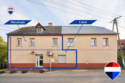 Lokal usługowy i mieszkanie do remontu w Wichowie 183 m² lokal użytkowy Wichów