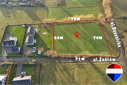 Działka usługowa 4,8 ha z widokiem na góry, Bielsko-Biała działka Bielsko-Biała, Żeńców