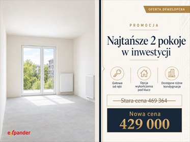 Dwupokojowe mieszkanie z ogródkiem na parterze. mieszkanie Poznań, Jasielska