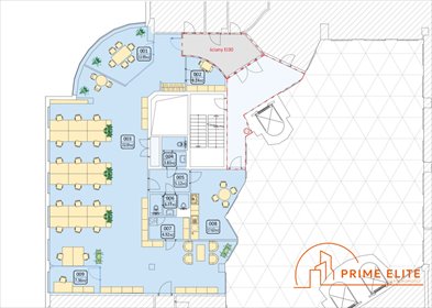 Przestronne biuro 215 m2 w nowoczesnym biurowcu na Woli lokal użytkowy Warszawa, Wola, Aleja Jana Pawła II