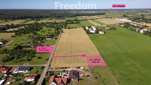 działka na sprzedaż 1240m2 działka Samborowo, Spółdzielcza