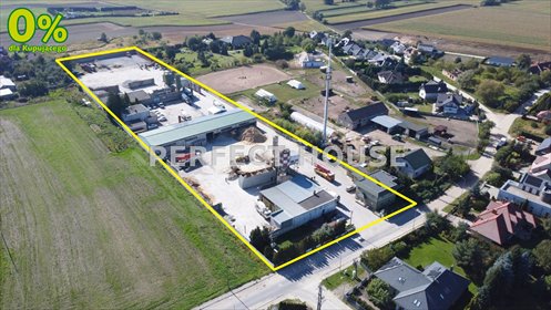 Działka przemysłowa 1,71 ha z zabudową w Garbach polecam działka Garby
