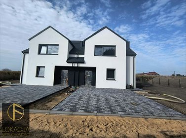 Nowoczesny dom 159 m² z ogródkiem, pompa ciepła polecam dom Kalisz, Majków