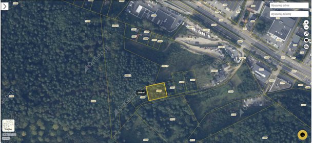 Na sprzedaż działka 1221 m² w Gdyni Cisowa działka Gdynia, Cisowa