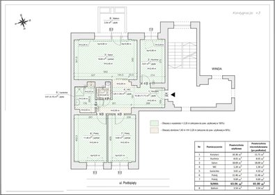 mieszkanie na sprzedaż 65m2 mieszkanie Warszawa, Mokotów Służew, Podbipięty