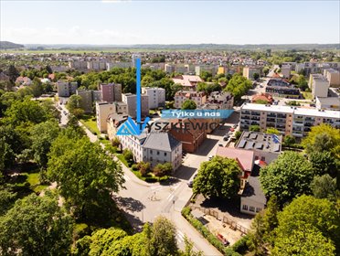 Urokliwe 3-pokojowe mieszkanie z belkami i cegłą mieszkanie Lębork, 1 Maja