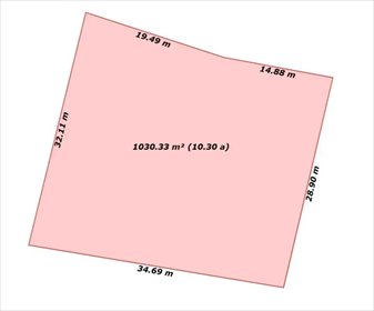 działka na sprzedaż 1040m2 działka Piotrków Trybunalski, Geodezyjna