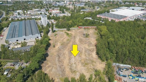 Na sprzedaż działka inwestycyjna 1921 m² w Katowicach działka Katowice