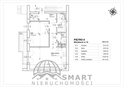 mieszkanie na sprzedaż 59m2 mieszkanie Łódź, Płocka 4