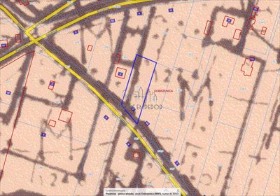 działka na sprzedaż 1500m2 działka Dobrzenica, Żurawia