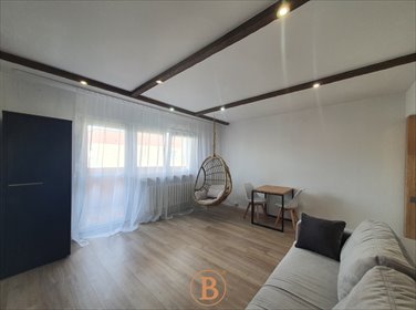 Na wynajem przestronna kawalerka 36 m² z balkonem w Dębnikach mieszkanie Kraków, Dębniki, Os. Ruczaj, Kobierzyńska