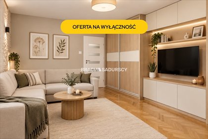 Zapraszam do obejrzenia 55,5 m² jasnego, dwustronnego mieszkania z balkonem w Krakowie mieszkanie Kraków, Prądnik Czerwony, Włodkowica