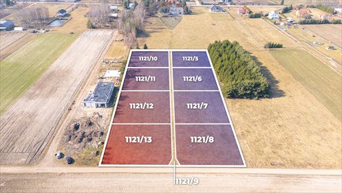 działka na sprzedaż 1280m2 działka Węgrów, Nowiny