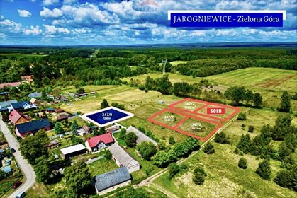 działka na sprzedaż 1295m2 działka Zielona Góra, Jarogniewice