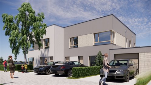Nowoczesny dom z ogródkiem w Jeziorkach - 74,67 m². dom Jeziorki