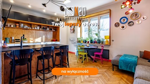 Designerskie 3-pokojowe mieszkanie z ogródkiem w centrum Krakowa polecam mieszkanie Kraków, Grzegórzki, Józefa Brodowicza