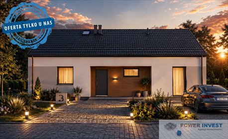 Nowoczesny dom 107 m² w Święciechowie (własna działka) dom Święciechowa