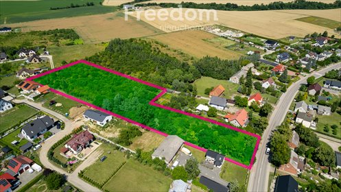 Przestronna działka 11 055 m² z dostępem do mediów. działka Żukczyn