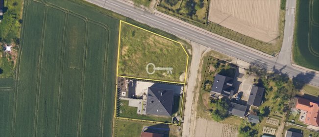 Działka 905 m² z WZ pod dom wolnostojący, ustawna działka Dominowo, Centralna