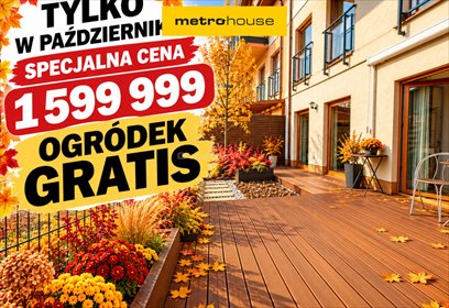 Zapraszam do obejrzenia przestronnego segmentu 150 m² z ogródkiem i garażem dom Nowa Iwiczna, Zgody