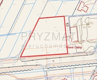 działka na sprzedaż 6094m2 działka Nowe Osiny, Warszawska