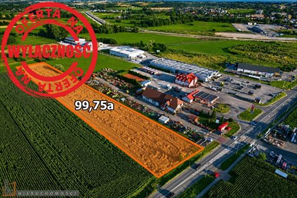 Działka przemysłowo-usługowa 9 975 m² w Opatkowicach działka Opatkowice