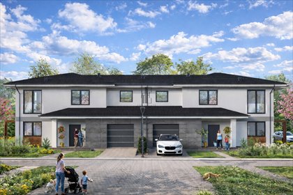 Nowoczesny dom 157 m² z prywatnym ogrodem i garażem dom Kąck