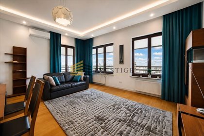 Luksusowy 80 m² apartament z widokiem, parkingiem i pełnym wyposażeniem mieszkanie Warszawa, Śródmieście, Pokorna