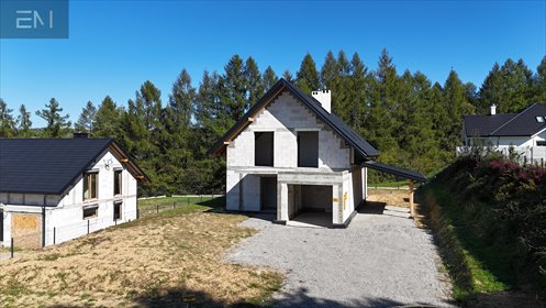 Nowy dom 165 m² z garażem i poddaszem w Strzyżowie polecam dom Strzyżów