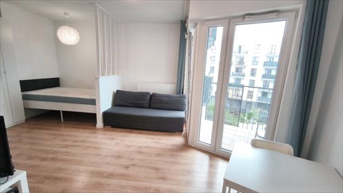 Polecam nowoczesne studio 29,6 m² z balkonem w Białołęce mieszkanie Warszawa, Białołęka, Marywilska